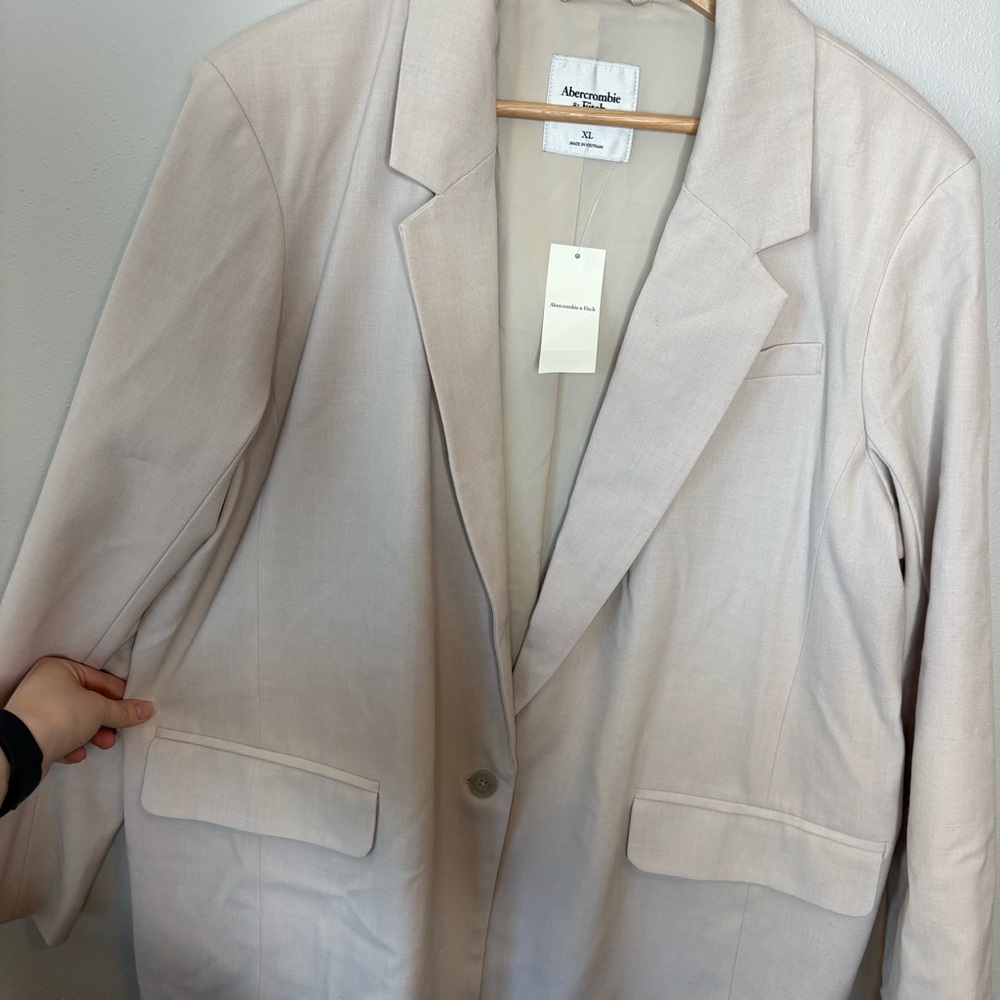 NWT Abercrombie & Fitch Blazer XL - Picture 2 of 10